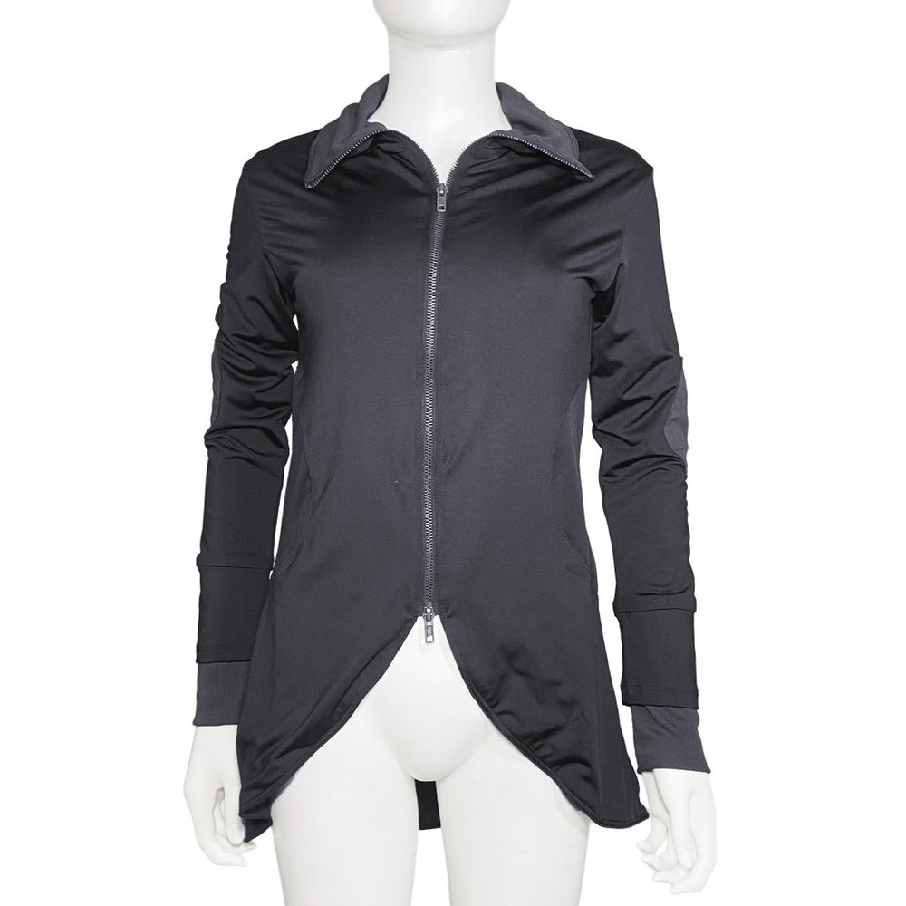 NWT NM Black Sweat Jacket - Women's Size 4 Athletic/Outdoor Wear - Style DM204A